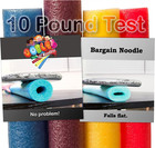 Oodles Of Noodles Deluxe Foam Pool Swim Noodles - 6 Pack