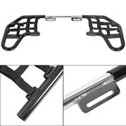 Aluminum Nerf Bars Black Bar Black Nets For  Honda Trx 250ex 250x Pair Set 01-24