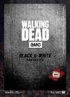 The Walking Dead Card Trader 2016 Carol B w Red Portrait Award Digital Card