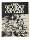 1974 Detroit Triple Fan Fair Program-eisner Cover  Steranko Art  Golden Age Ads