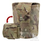 Krydex Tactical Mesh Dump Pouch Drop Pouch Magazine Recycling Pack Molle belt