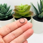 100  500 Or 1 000 Pieces  12 Mm Gunmetal Plated Open Jump Rings  17g - Us Seller