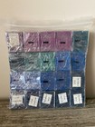 Lot Of 40 Vintage Nos Sculpey Iii Polymer Clay - Purples  Greens  Blues -  1