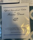 Princess Diana Memorabilia  Stamp Collection  Author Autographed Book Etc  