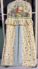 Vtg Red Calliope Classic Pooh Hanging  Diaper Stacker Holder 90s Nursery Read