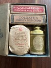 Antique C 1910 Colgate Week-end Package Complete Dactylis Talc Travel Kit