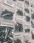 Full Restoration Bolt Kit Honda 04 -05  Trx450r Atv A-arms Engine Body Oem Zinc
