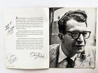1958 Dave Brubeck Quartet Concert Program   signed   By Band Members   Manager