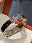 Brand New Clic H Bracelet Color Rose Gold   Black