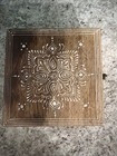 Vintage Handmade Wooden India Trinket Box