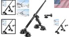 Action Camera Mount Kit Insta360 X5 X4 Gopro Robust Vehicle Clamp Selfie Stick