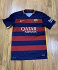 Nike Barcelona Messi  10 Home Jersey 2015 2016 Size M