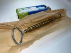 Nos Chatillon Ny Usa Brass In-15 Hanging Scale 15lbs   7 5kg Capacity Fish Scale