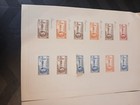 24 Stamps King George V1  Commonwealth 1946 June 8th  12 Countries Mint Hinged