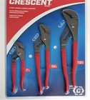 Crescent Tools R200set3 3 Piece Tongue Groove Pliers Set  7   10   12 