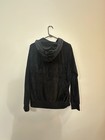 Velour Tracksuit 2 Piece 2000s Black Velour Size L Y2k