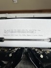 Vintage Beautiful 1933 Royal 10 Typewriter W beveled Glass Side Windows V  Nice