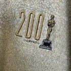 Vintage 2001 Oscars 73rd Academy Awards Fleece Pullover Half Zip Beige Crew Xl