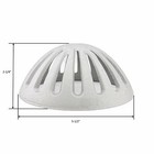Dome Strainer For Floor Sink Drain   5-1 2  Diameter