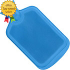  2 Pack  Hot Water Bottles  2l  68oz  Natural Rubber -bpa Free- Durable Large Ho