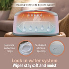 Baby Wet Wipes Warmer   Dispenser  Holder And Case - Purple  Playful cute  With 