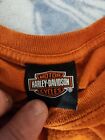 Harley-davidson T-shirt Classic Motorcycles  Mens Xl Orange Screaming Eagle 