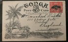 1930s Vava u Tonga Picture Postcard Cover To Derlay England