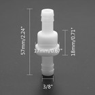 Check Valve 3 8  Plastic Barb Hose One Way Inline Non 3 8 Inch 