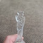 Vtg Avon 24  Lead Crystal Bell Floral Fantasy 1992  6 5   
