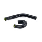 Hybrid Racing Silicone Oil Cooler Hoses Black For 06-11 Honda Civic Si   K20z3