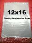 300 Clear Poly T-shirt 8x10  9x12  12x16   1 Mil Apparel Plastic Bag Assortment