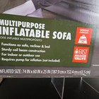 Ozark Trail Multipurpose Inflatable Sofa 74 x60 x25  75132e New Box Damage