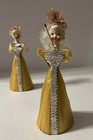 Rare Vintage Holt Howard Porcelain Choir angel tree Topper Girl
