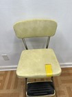 Vintage Step Stool Metal Folding Kitchen Steel Chair Mid Century Modern Cosco 70