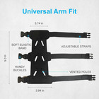 Archery Arm Guard  Adjustable Strap Buckle Bow Arm Guards   Forearm Protector Br