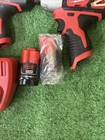 Milwaukee M12 12v Cordless Drill Driver impact Driver 2-tool Combo Kit  2494-22 