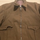 Vintage 1930 s 1940 s Unbranded Wool Zip Up Jacket  30 s 40 s Workwear Mens