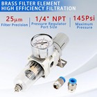 Haichy  Aw2000-02  1 4   Npt Air Pressure Regulator Filter Air Compressor Filter