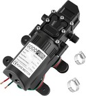 12v Dc Water Pressure Diaphragm Pump  6 A Self Priming Sprayer Pump Black