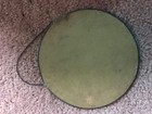 Vintage Antique  Chimney Flue Cover 7 Inch Round Lady And Cupid