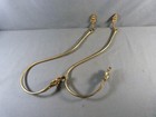 Pair Of Large French Gilt Bronze Curtain Tiebacks  19th Century Ch  teau Style