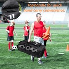 Soccer Ball Bag With Pockets  Holds 14-16 Balls  Extra Large Sports Equipment   