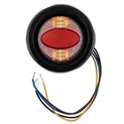 Buyers Products 5622001 - 2 In Marker Strobe Combo Light - Amber red
