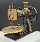 Antique Sewing Machine Stitchwell National Co  Childs Toy Salesman Sample 1674