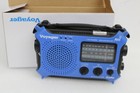Kaito Voyager Ka-500 Solar Crank Weather Alert Multiband Radio Blue
