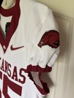 Arkansas Razorbacks Authentic Team Game Issued Jersey Sz 40