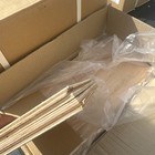 New Parquet Flooring  18 Square Feet Of Natural  K-block Unfinished Red Oak   