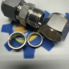 Swagelok Ss-810-6 Tubing Union Fitting 1 2    Od Stainless Steel 
