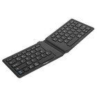 Targus Wireless Folding Keyboard Bluetooth Antimicrobial Protection Akf003us