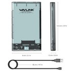 Enclosure External Case 2 5  Usb 3 0 To Sata I Ii Iii Hard Drive Disk Hdd Ssd